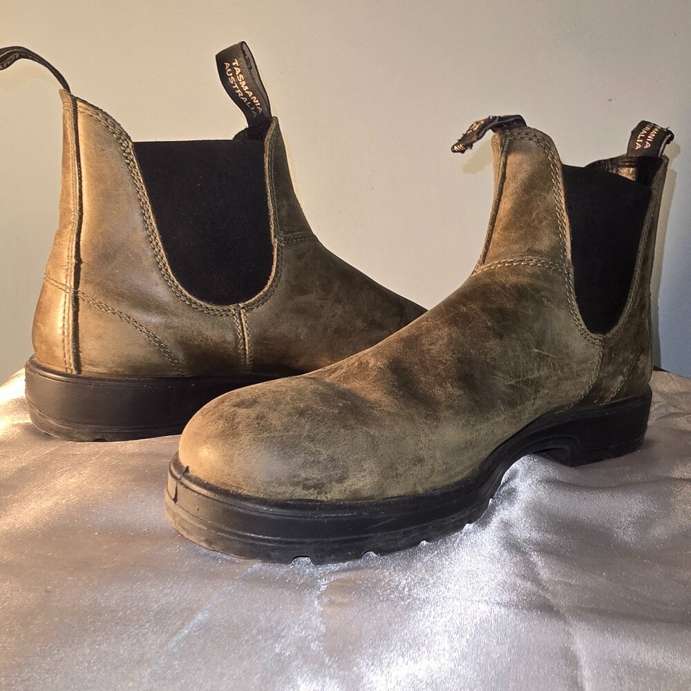 MEN'S CLASSICS CHELSEA BOOTS - GREEN Size US 10.5/AUS 9.5